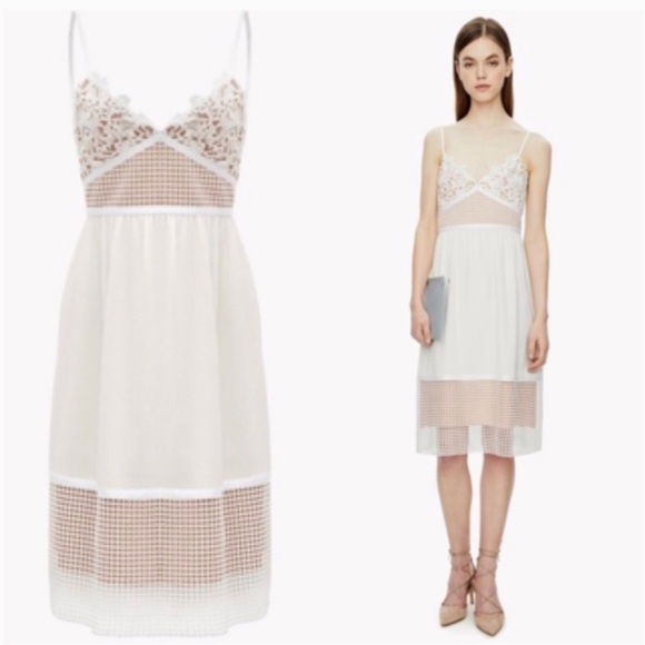 Theory Dresses & Skirts - NWT THEORY MELAENA DRESS IVORY
NWT